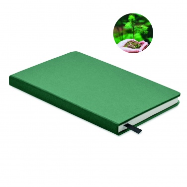 Logotrade promotional merchandise photo of: A5 recycled page notebook
