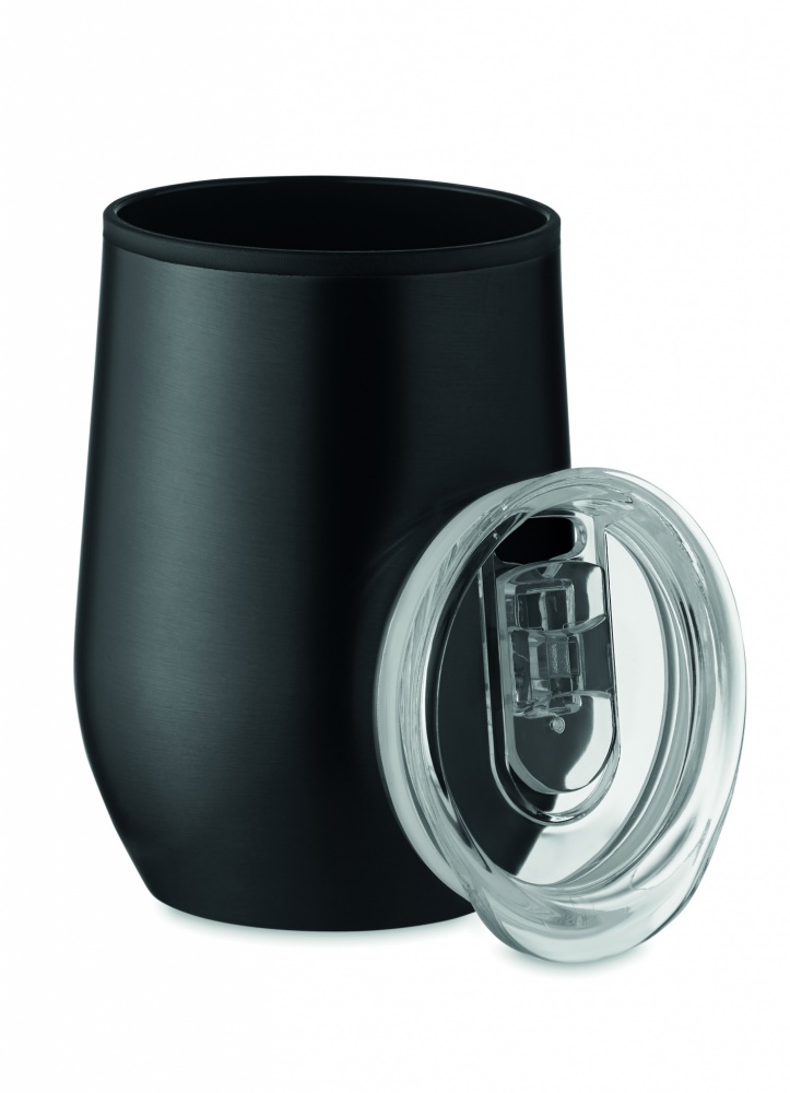 Logo trade promotional items picture of: Double wall travel cup 350 ml