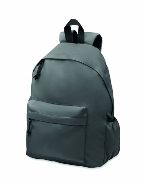 Logo trade corporate gifts image of: 600D RPET polyester backpack