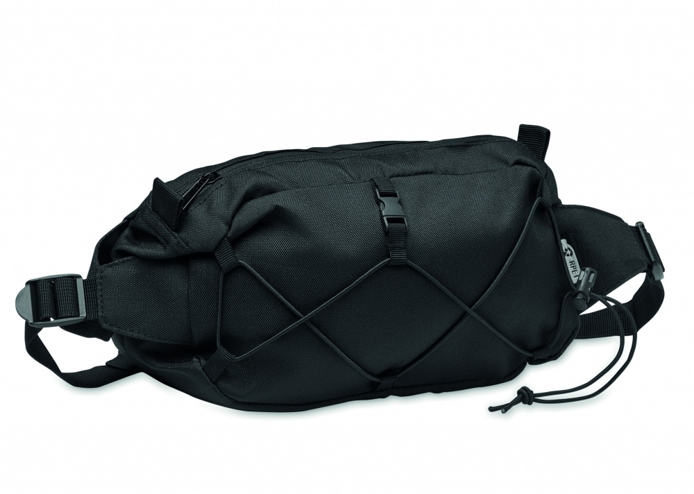 Logotrade advertising product picture of: Waist bag in 600D RPET