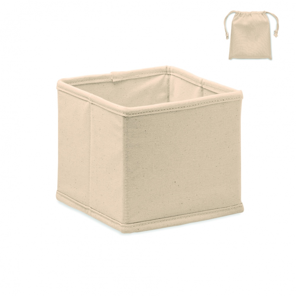 Logo trade promotional item photo of: Small storage box 220 gr/m²