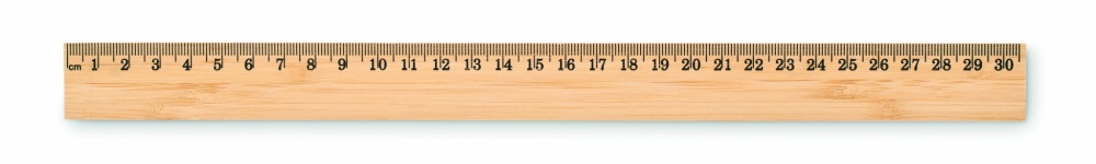 Logotrade corporate gifts photo of: Ruler in bamboo 30 cm