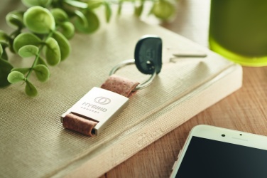 Logotrade promotional products photo of: Key ring with cork webbing Kerava