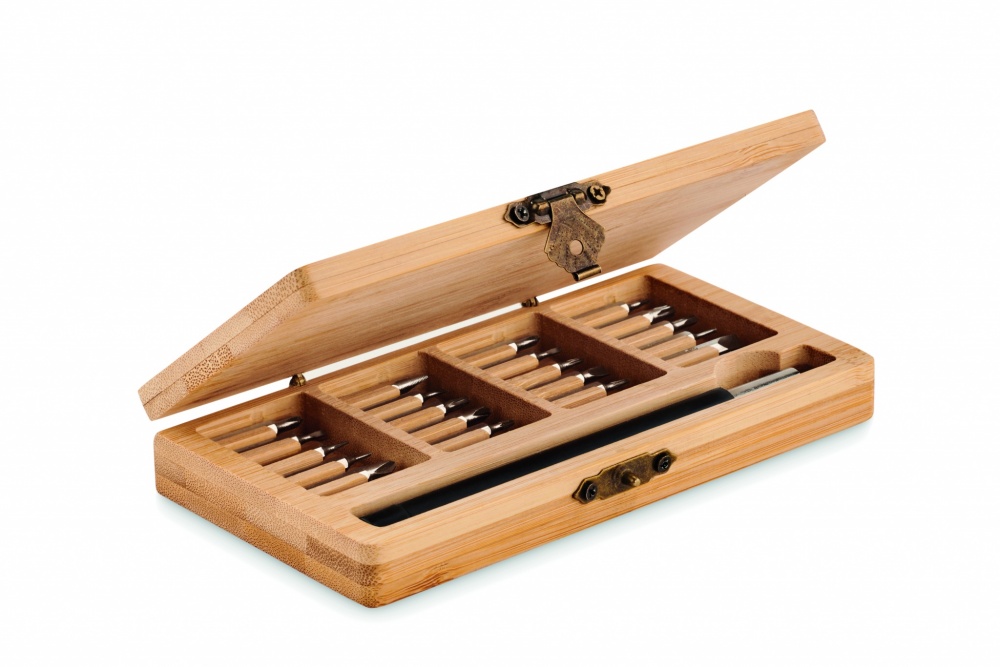 Logo trade promotional products image of: 24 piece tool set