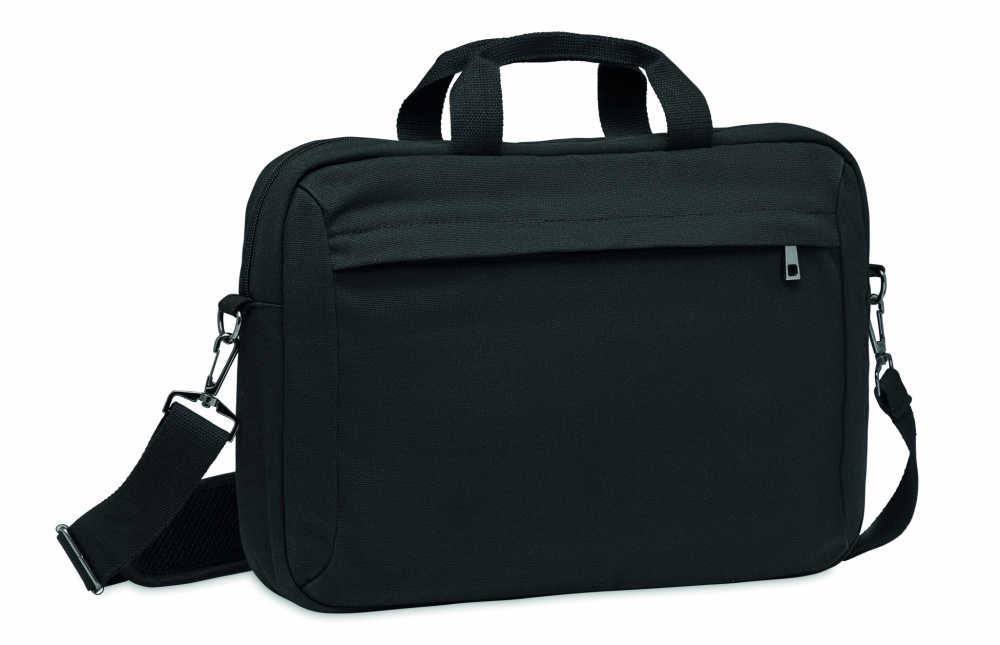 Logotrade business gifts photo of: Laptop bag in washed canvas
