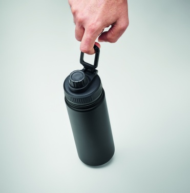 Logo trade business gifts image of: Double wall bottle 500 ml