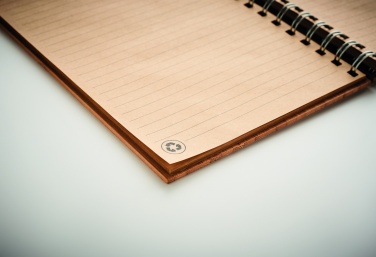 Logotrade promotional items photo of: A5 ring bound Bamboo notebook
