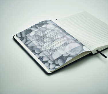 Logotrade promotional giveaway picture of: A5 notebook recycled carton