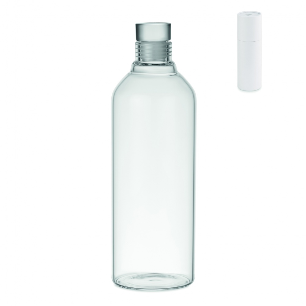 Logo trade promotional giveaways picture of: Borosilicate bottle 1L