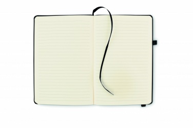 Logo trade advertising product photo of: Recycled Leather A5 notebook