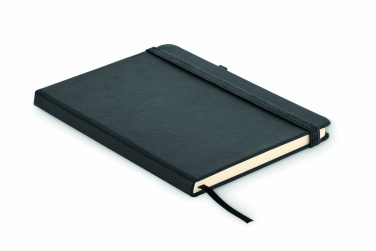 Logo trade corporate gift photo of: Recycled Leather A5 notebook