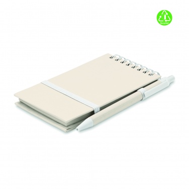 Logotrade promotional merchandise image of: A6 milk carton notebook set