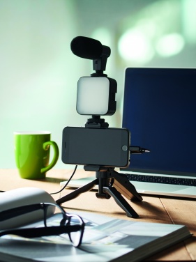 Logo trade advertising products picture of: Smartphone video kit