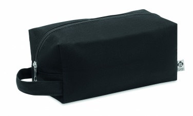 Logotrade promotional gift image of: Canvas cosmetic bag 220 gr/m²