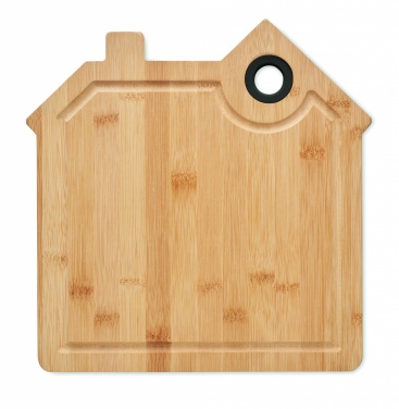 Logo trade promotional product photo of: Bamboo house cutting board