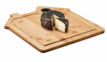 Logotrade corporate gift image of: Bamboo house cutting board