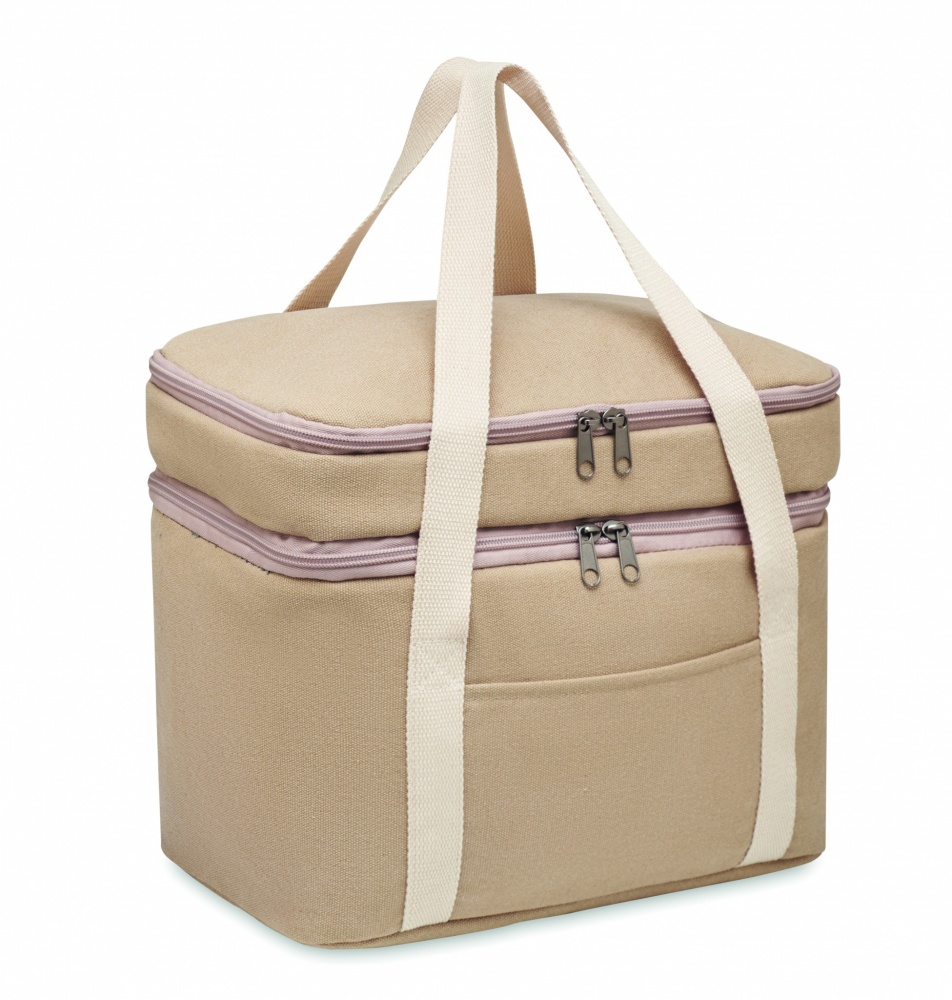 Logotrade advertising products photo of: Cooler bag canvas 320 gr/m²