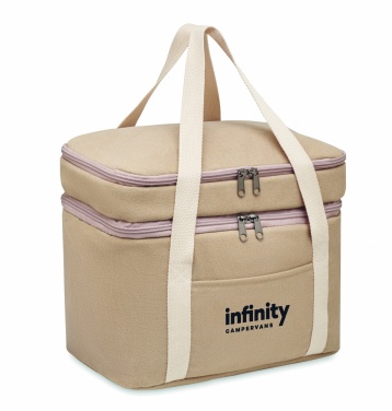 Logotrade promotional gift image of: Cooler bag canvas 320 gr/m²