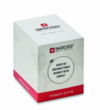 Logotrade promotional product image of: Skross World to Europe USB 12W