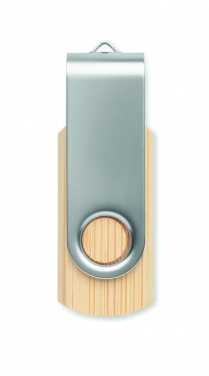 Logo trade advertising products picture of: Techmate bamboo USB 16GB       MO6898-40