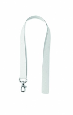 Logo trade promotional merchandise picture of: Seed paper lanyard w/hook