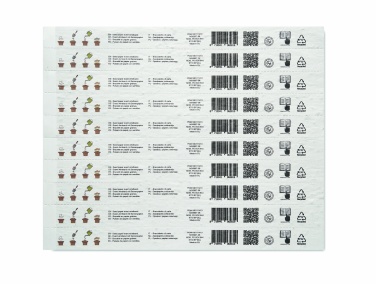 Logotrade business gifts photo of: Sheet of seed paper wristbands