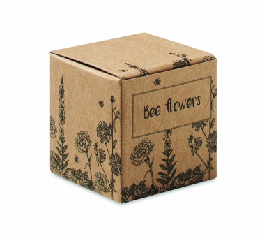Logo trade promotional gifts image of: Seed bomb with bee flowers