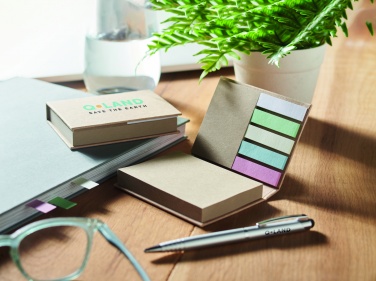 Logo trade promotional merchandise photo of: Recycled memo pad set