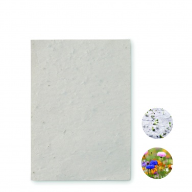 Logo trade advertising product photo of: A6 wildflower seed paper sheet