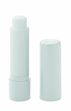 Logo trade advertising products image of: Vegan lip balm in recycled ABS