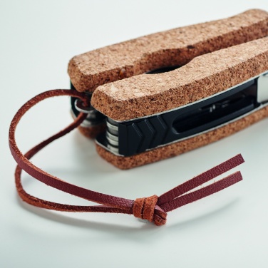 Logotrade promotional item picture of: Multi tool pocket knife cork