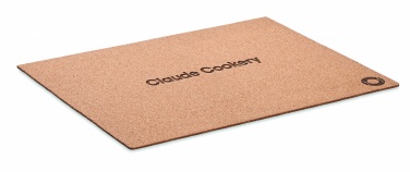 Logo trade advertising products image of: Placemat in cork