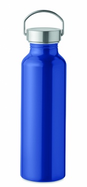 Logo trade advertising product photo of: Recycled aluminum bottle 500 ml with a stainless steel handle cap