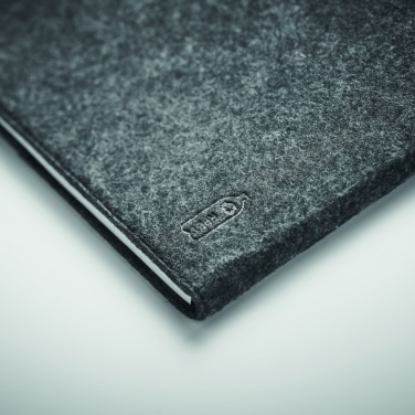 Logo trade promotional giveaways image of: A4 conference folder in RPET