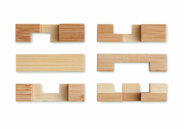 Logotrade promotional gifts photo of: Bamboo brain teaser puzzle