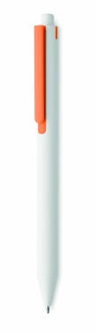 Logo trade business gifts image of: Recycled ABS push button pen