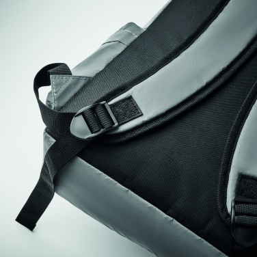 Logo trade promotional merchandise image of: High reflective backpack 190T