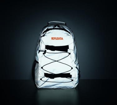 Logo trade promotional product photo of: High reflective backpack 190T
