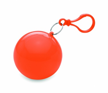 Logo trade corporate gifts image of: Poncho in round container