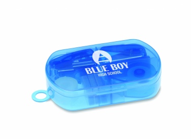 Logotrade promotional product image of: Stationery set in plastic box