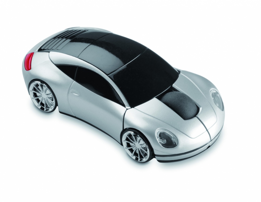 Logo trade promotional merchandise picture of: Wireless mouse in car shape