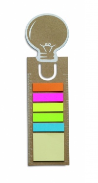 Logotrade corporate gifts photo of: Bookmark with sticky memo pad