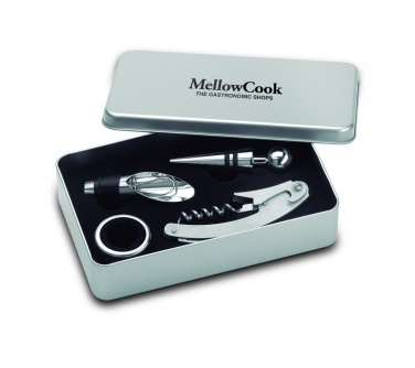 Logo trade advertising products image of: Wine  set in tin box