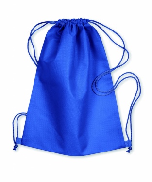 Logo trade promotional merchandise image of: 80gr/m² nonwoven drawstring