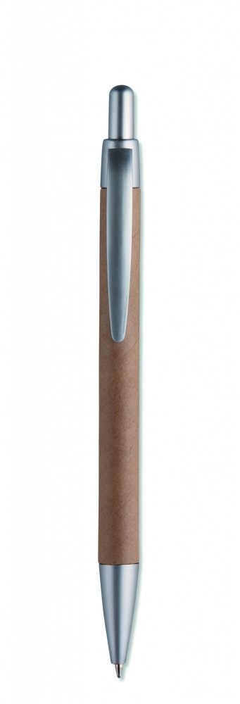 Logo trade business gift photo of: Carton barrel ball pen