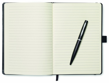 Logotrade promotional gifts photo of: A5 notebook with pen 72 lined