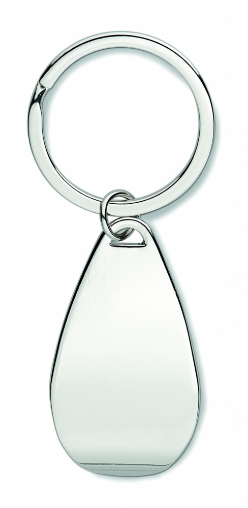 Logotrade promotional product picture of: Bottle opener key ring Tornio