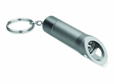 Logo trade business gift photo of: Metal torch key ring Ylivieska