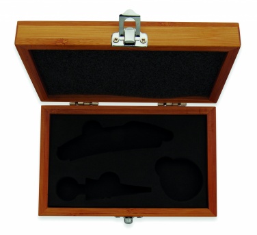 Logotrade advertising product picture of: Wine set in bamboo box