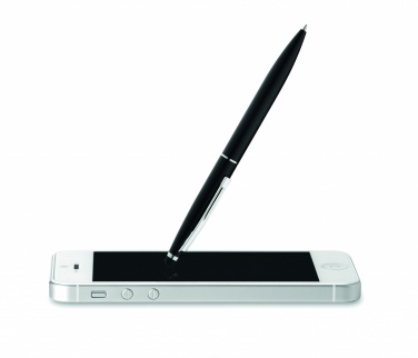 Logotrade promotional item image of: Twist type pen w stylus top
